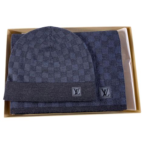 louis vuitton black and grey|grey louis vuitton beanie.